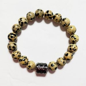 Semiprecious Jasper Stone Bracelet NWT